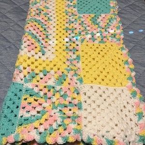 Handmade Crocheted Baby Afghan